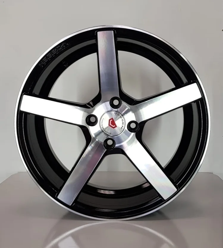 Kipardo 1364 7x16/4x98 D58.6 ET35 черный, серебристый