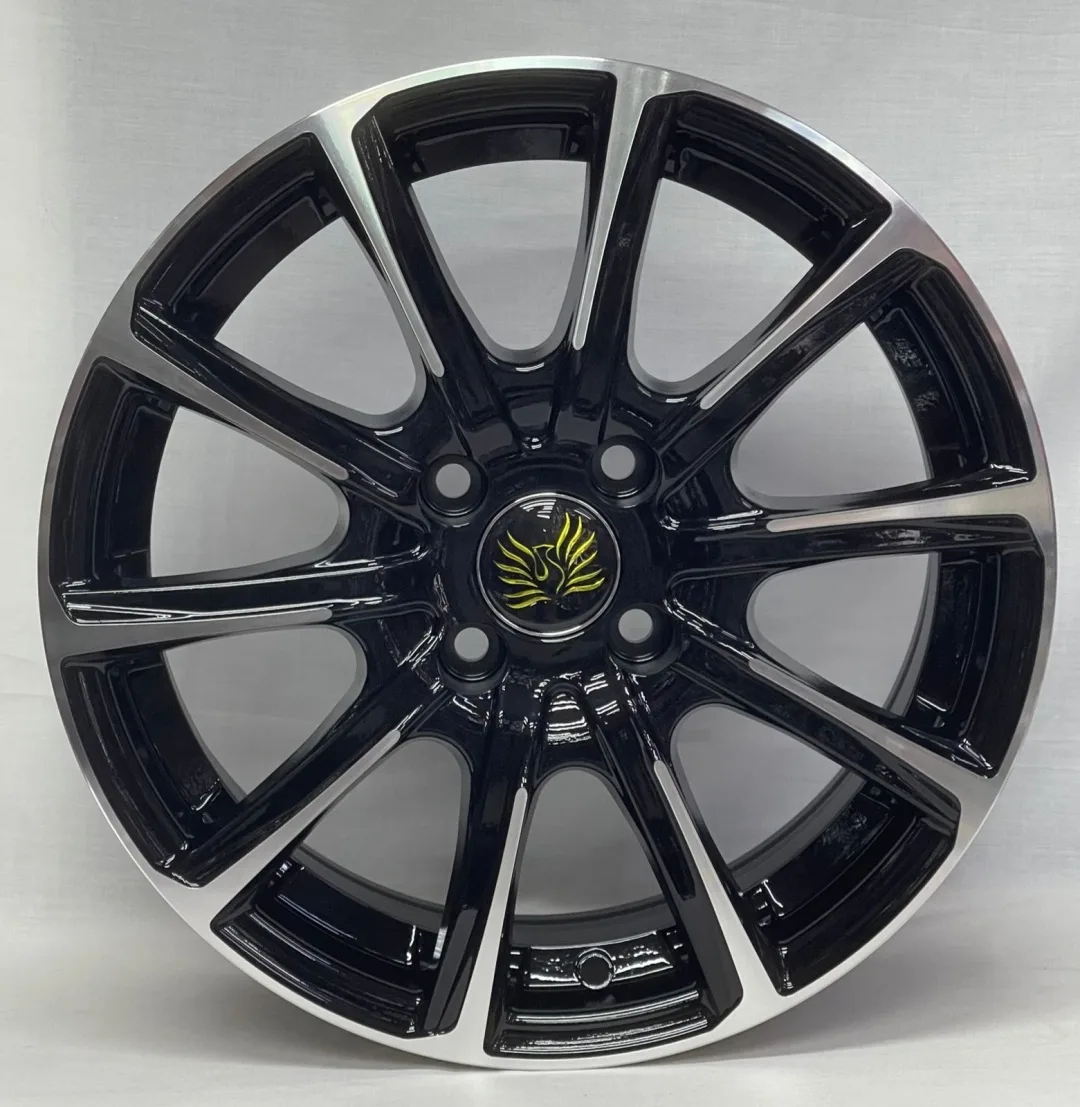 Bai Wheels 1217 6.5x15/4x100 D67 ET35 черный, серебристый