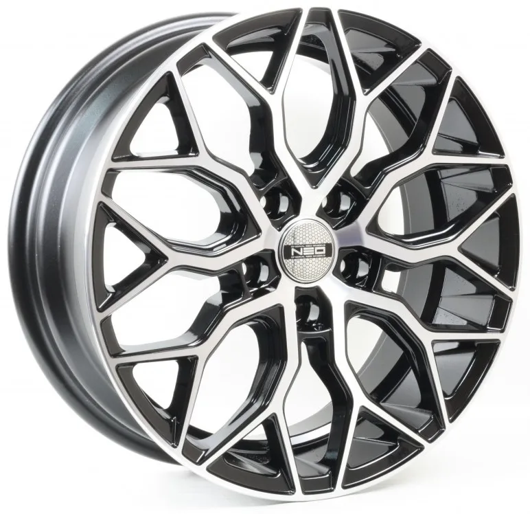 NEO V09-1770 7x17/5x114.3 D67.1 ET37 4 диска черный, серебристый