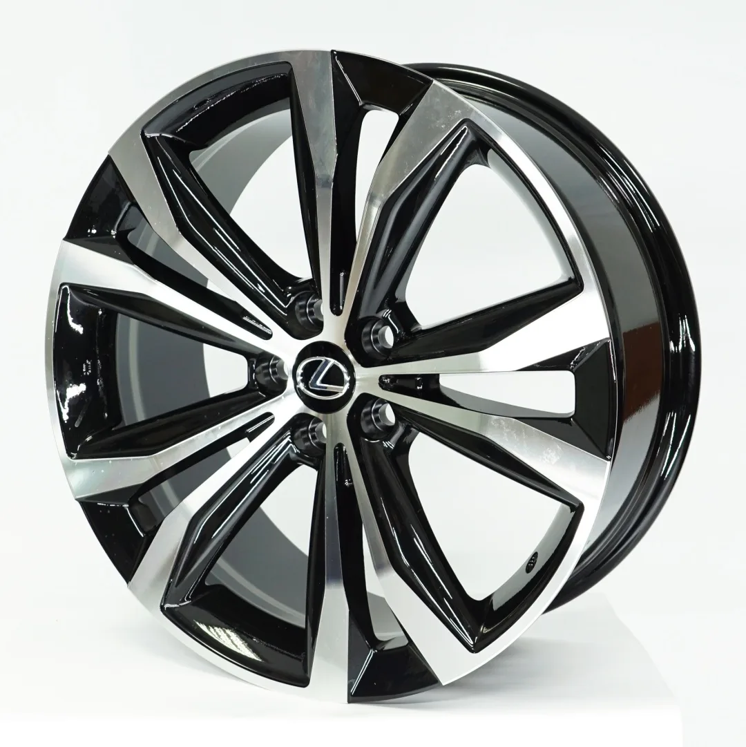 Toyota 1437 8x20/5x114.3 D60 ET30 черный, серебристый