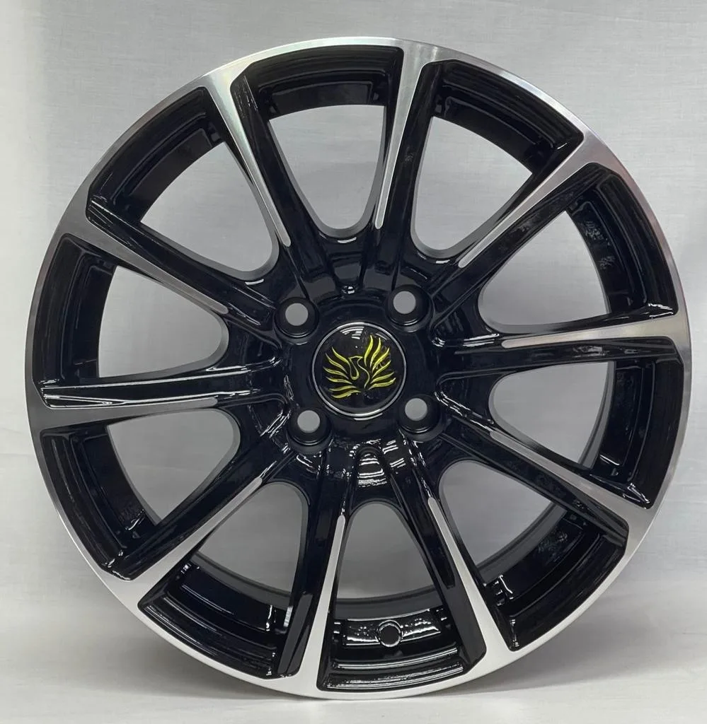 Wheels 1217 6.5x15/4x100 D67.1 ET35 черный, серебристый