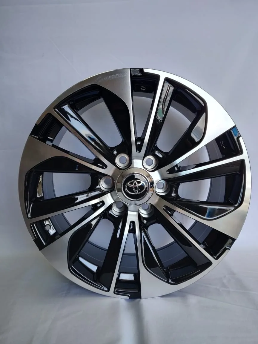 RS 173 8.5x20/6x139.7 D106.2 ET25 черный, серебристый