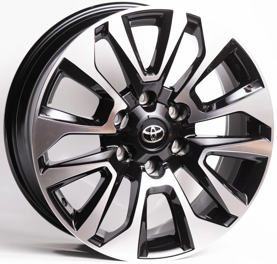 Kipardo ZT2011 8.5x20/6x139.7 D106.1 ET25 4 диска черный, серебристый