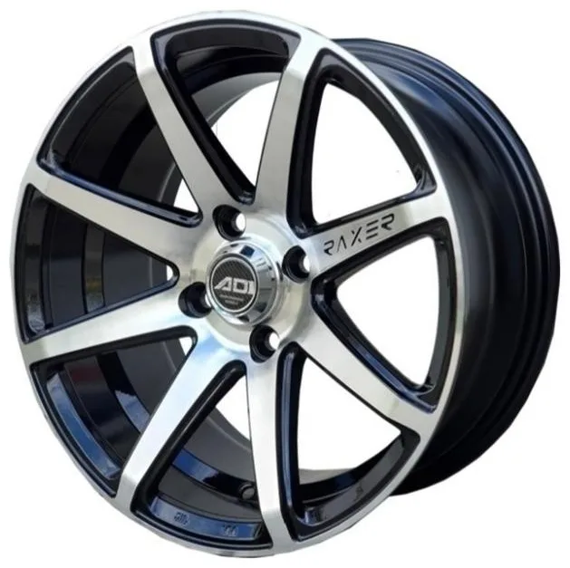 Replica 457 7x15/4x100 D67.1 ET35 черный, серебристый