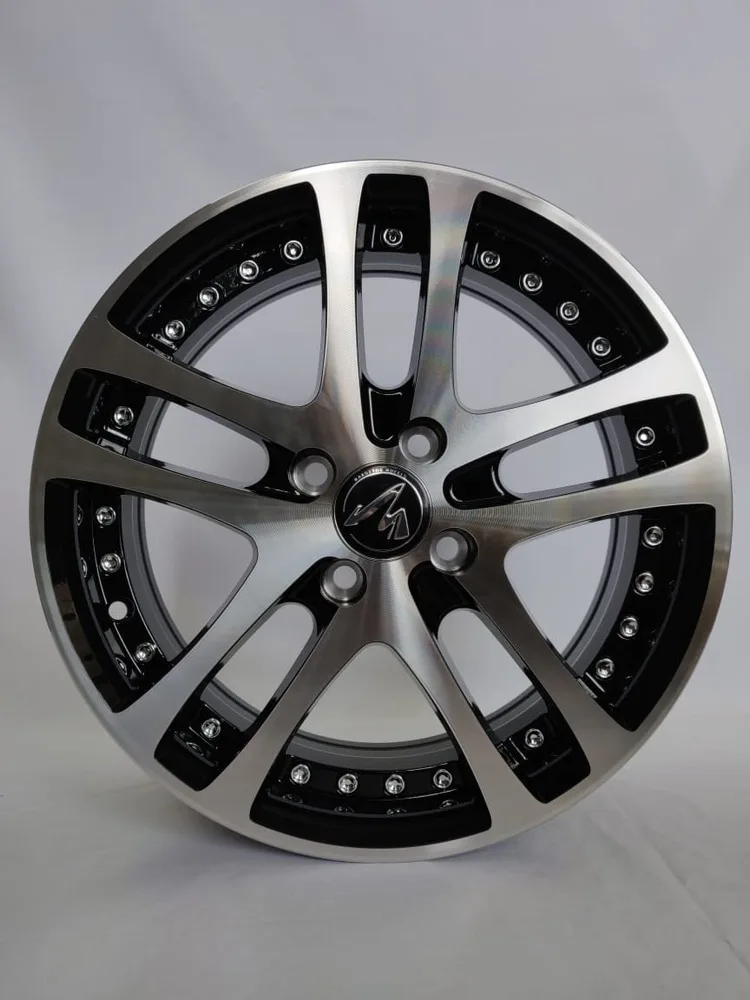 Wheels 233 6x15/4x98 D58.6 ET35 серебристый, черный