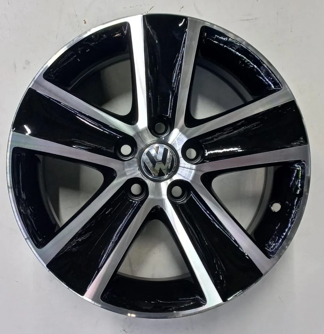 DIVAD 5077 6x15/5x100 D57.41 ET40 4 диска черный, серебристый