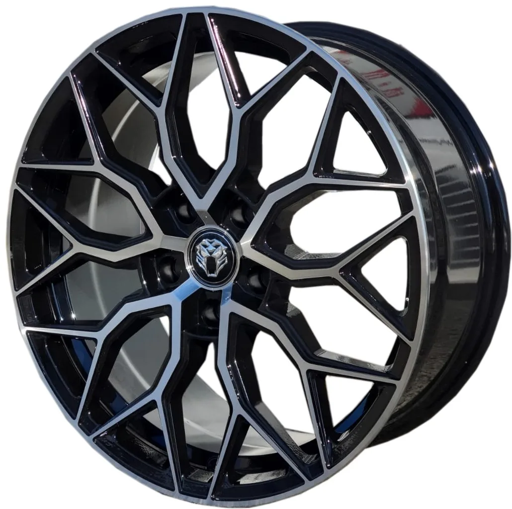 Replica 0319 8.5x19/5x108 D65.1 ET35 черный, серебристый