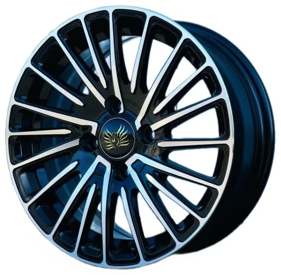 Replica D2852 6x14/4x100 D67.1 ET35 черный, серебристый