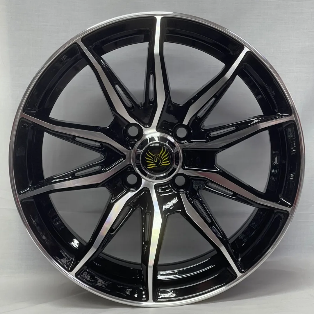 Bai Wheels 3818 6.5x15/4x100 D67 ET35 4 диска черный, серебристый