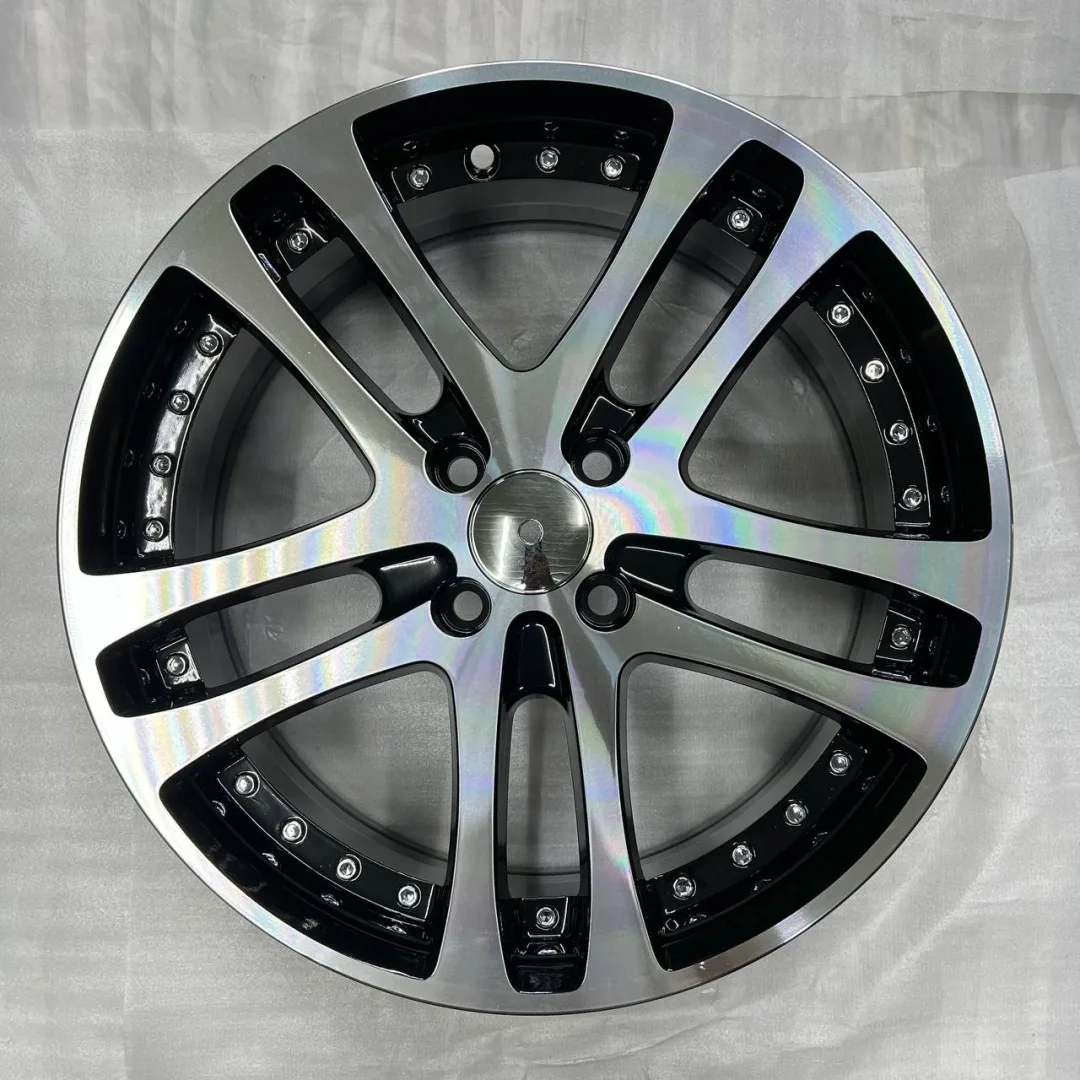 DIVAD H924 6.5x16/4x98 D58.6 ET35 4 диска черный, серебристый