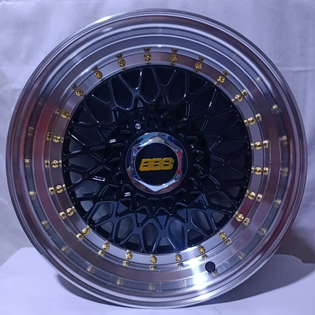 BBS 155170 7x15/4x100 D73.1 ET22 черный, серебристый