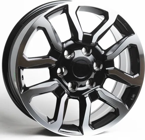Kipardo 81103 7.5x18/6x139.7 D106.1 ET25 черный, серебристый