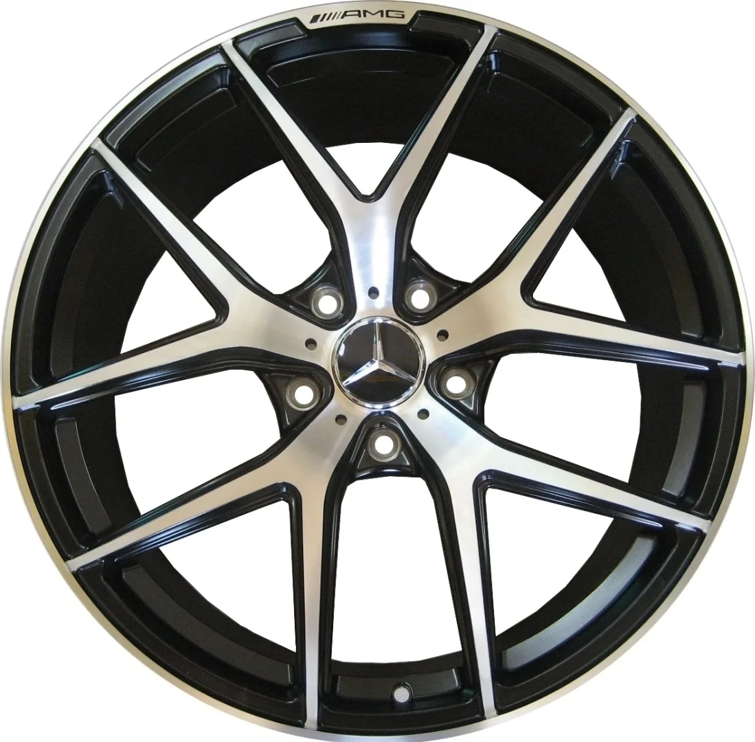 AED AMG/CF006 10x21/5x130 D84.1 ET50 черный, серебристый