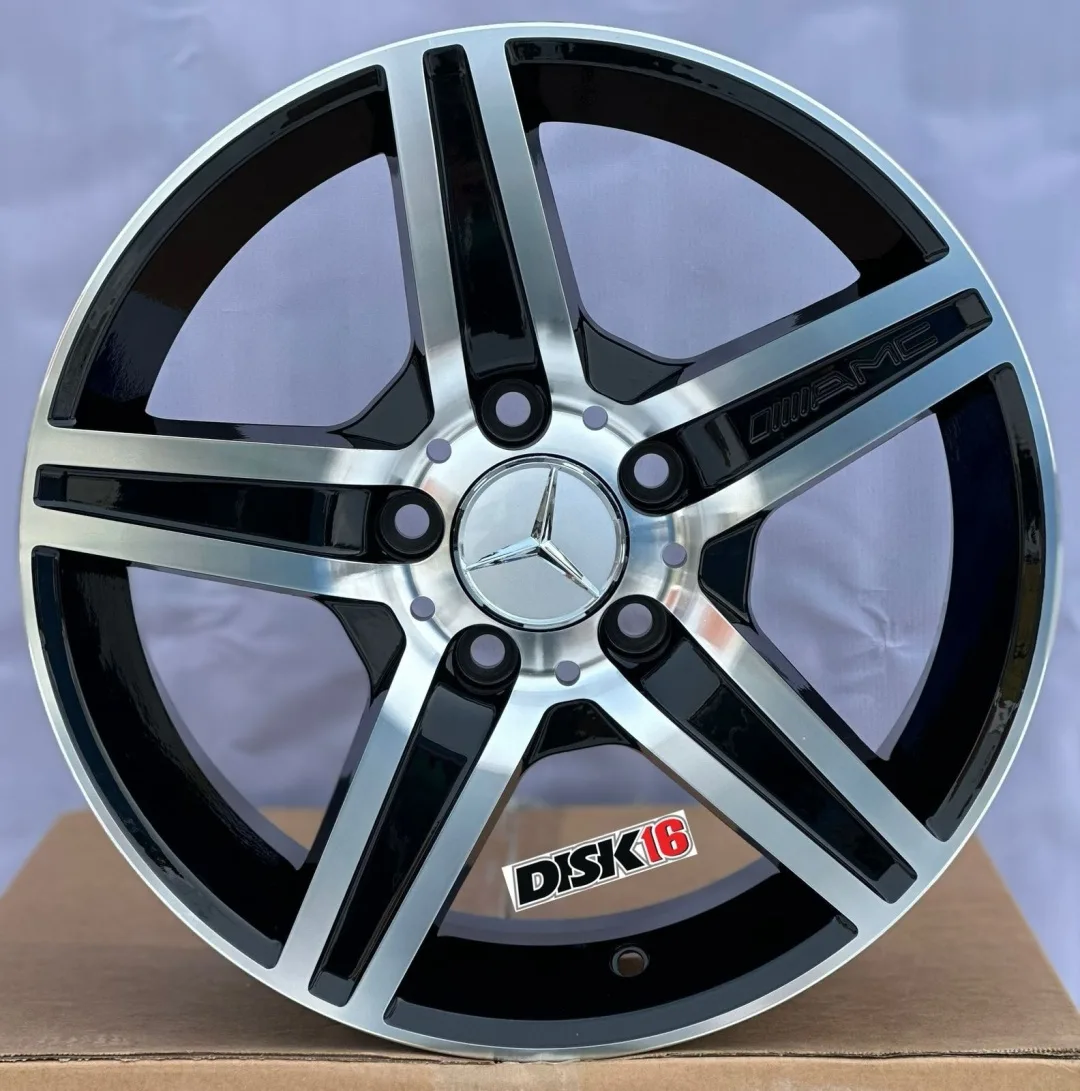 RNO 298 7x16/5x112 D66.6 ET35 серебристый, черный