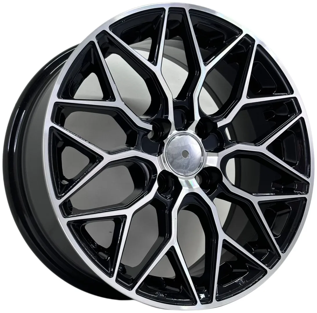 Yixing 1083WW 6.5x15/4x100 D67.1 ET35 4 диска черный, серебристый