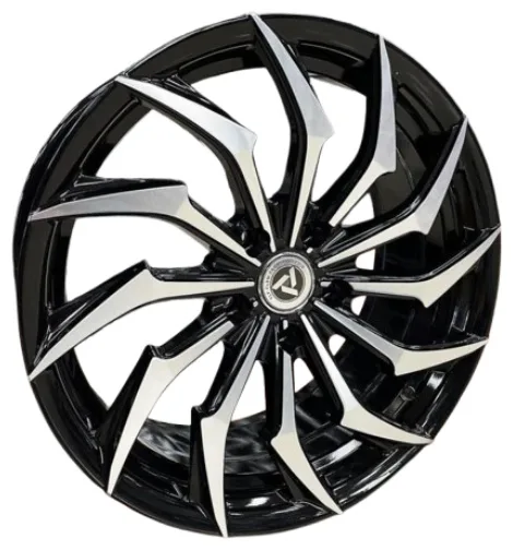 Rainbow 210GG 8x18/5x108 D73.1 ET38 4 диска черный, серебристый