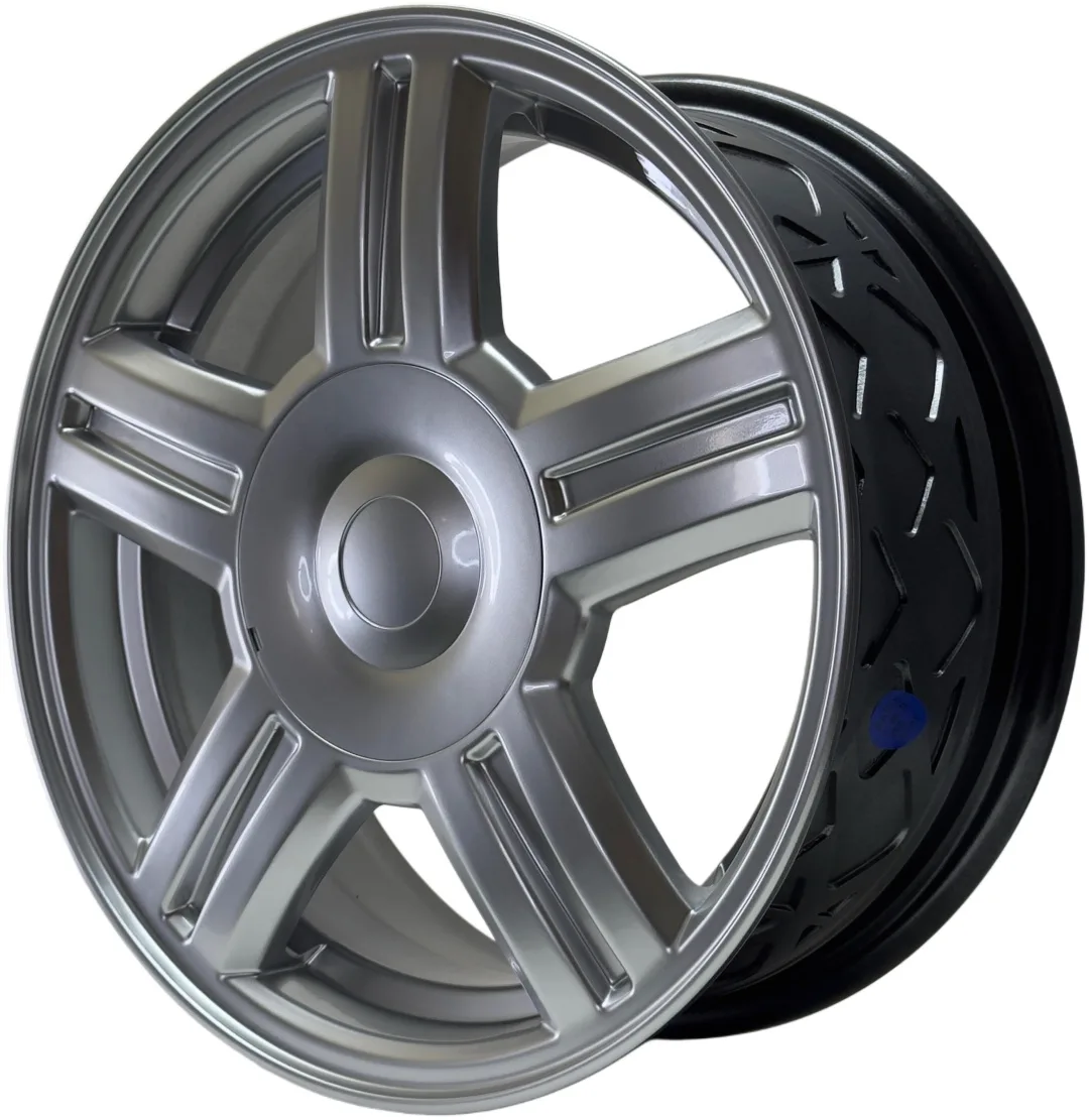 Yixing 001455 WestWheels 5.5x14/4x98 D58.6 ET35 4 диска серебристый