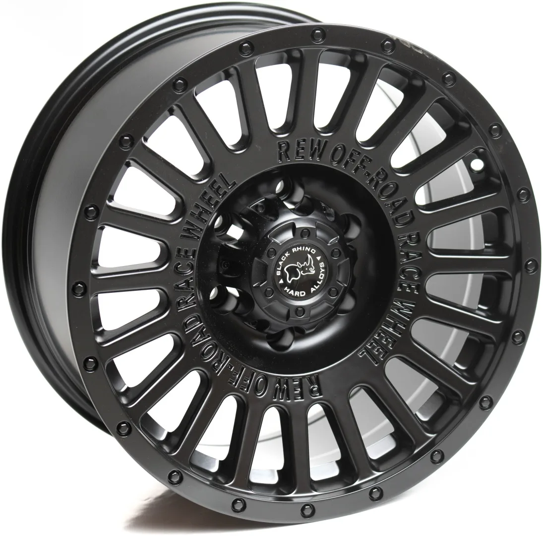 Fonyee SM JT218-7 Matt Black 8.5x17/6x139.7 D110.1 ET0 4 диска черный